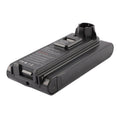 XBATR620SL Shark vacuum battery angled bottom view, 21.6V 3000mAh Li-ion, connector and port details visible