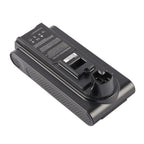 XBATR725SLEU Replacement Battery for Shark Cordless IZ862H UZ865H Vacuum Cleaners - Front View on White