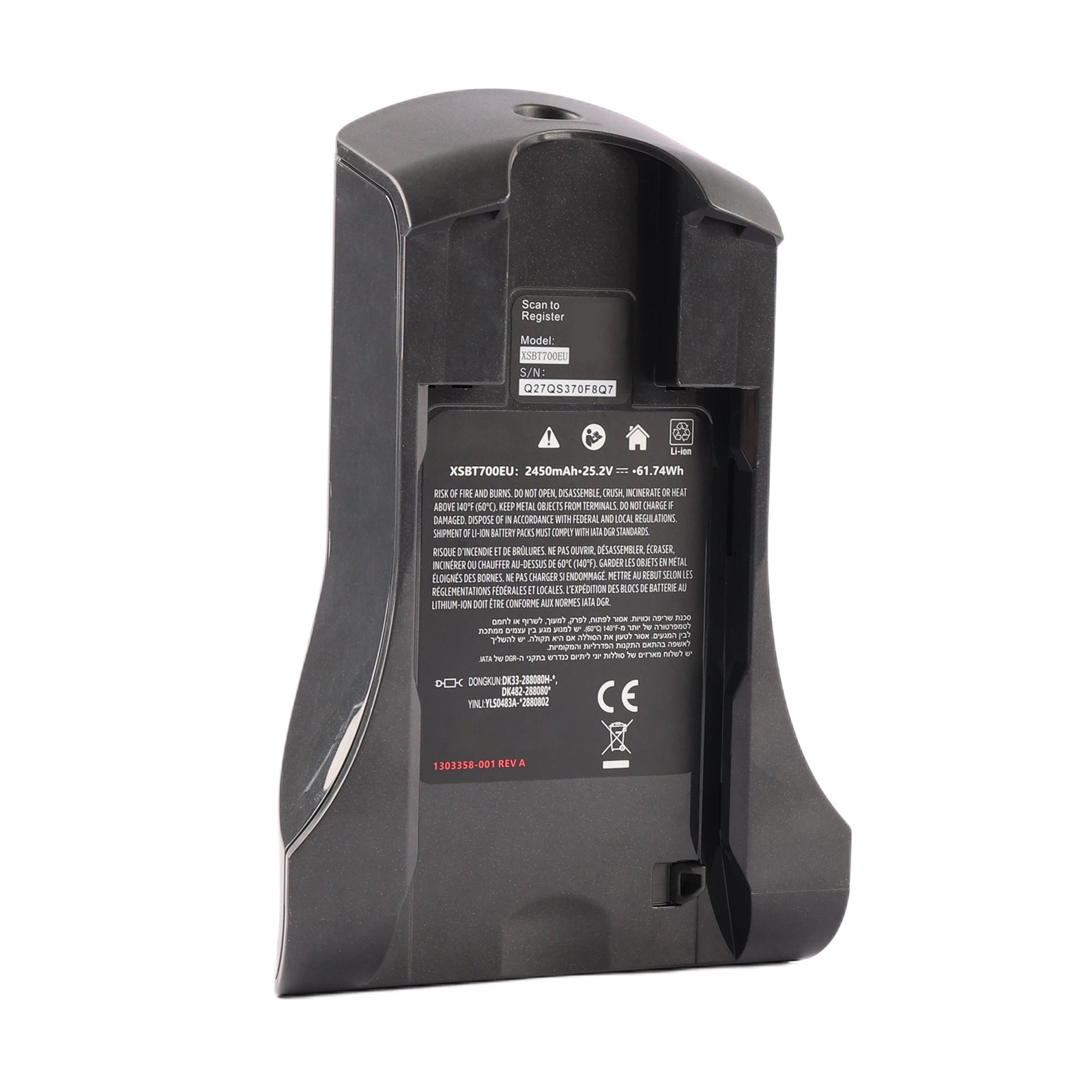 Shark-XSBT700EU-25.2V-61.74Wh-Vacuum-Cleaner-Battery