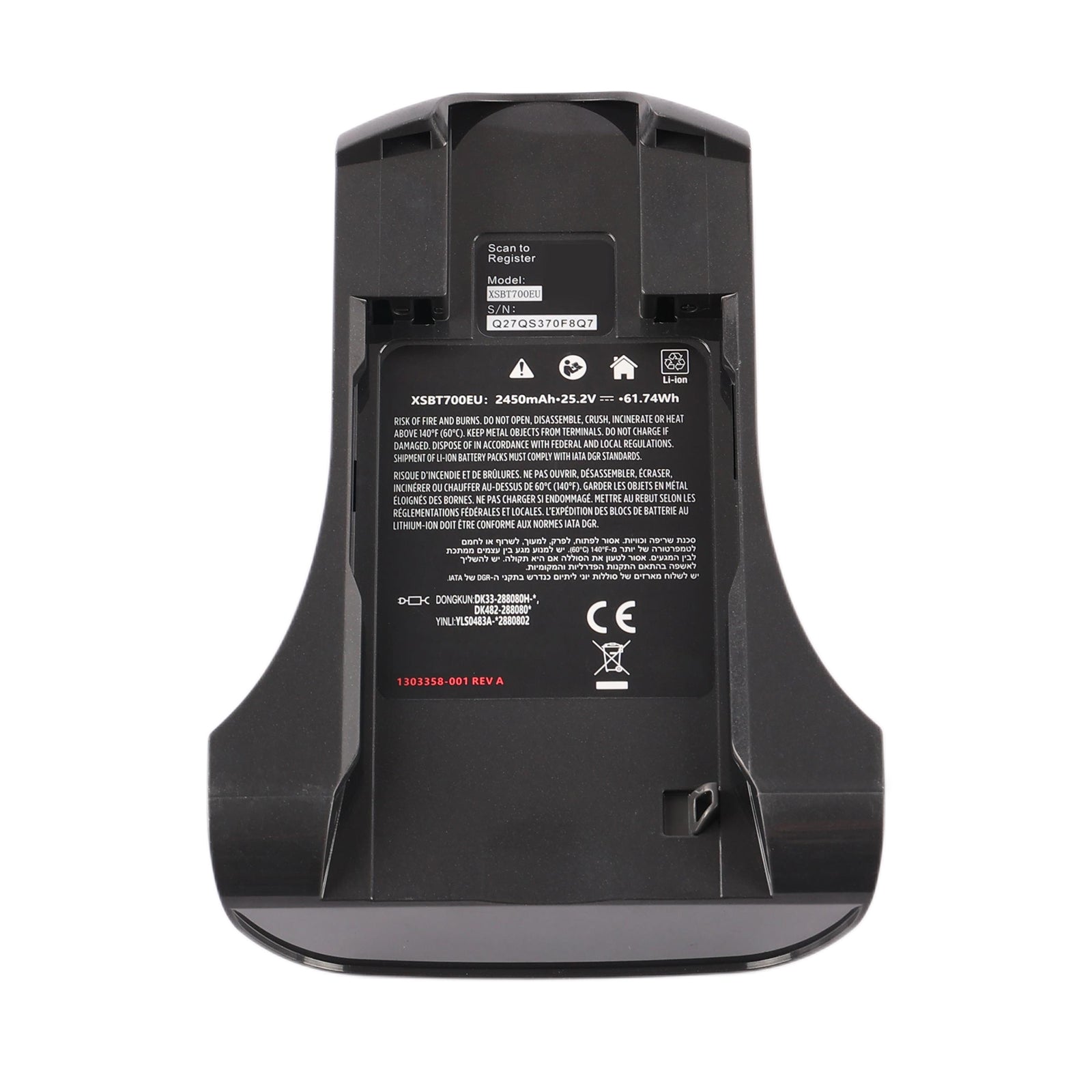 Shark-XSBT700EU-25.2V-61.74Wh-Vacuum-Cleaner-Battery