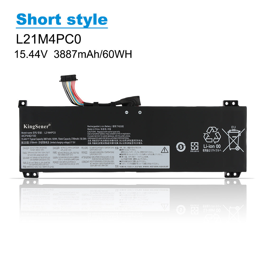 L21M4PC0 Laptop Battery For Lenovo Legion 5-15IAH7 5-15ARH7 5-15ARH7H 5-15IAH7H / IdeaPad Gaming 3-15IAH7 3-15ARH7 Series L21M4PC1 | KingSener