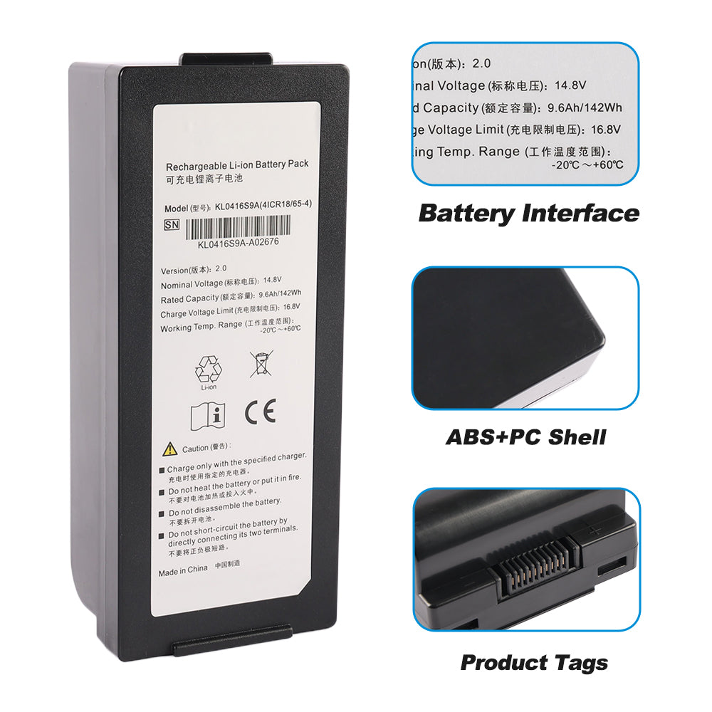 SonoScape-KL0416S9A-14.8V-142Wh-Medical-Battery