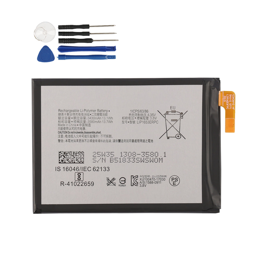 Sony-LIP1653ERPC-3.8V-13.7Wh-Phone-Battery