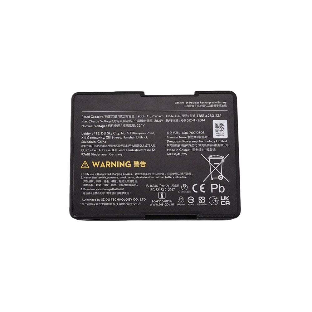 TB51-23.1V-4280mAh-DJI-Inspire-3-Battery