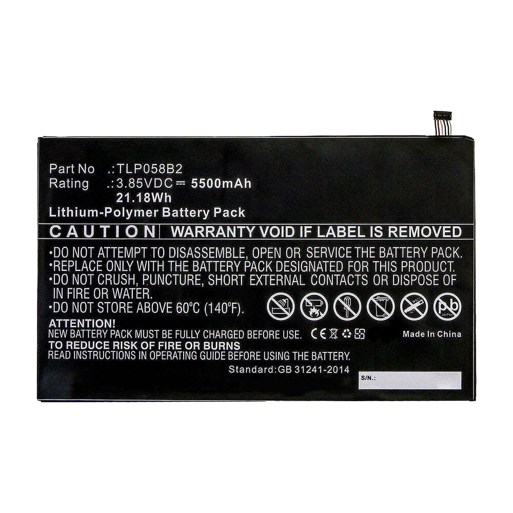 TLP058B2-3.85V-5500mAh-Battery
