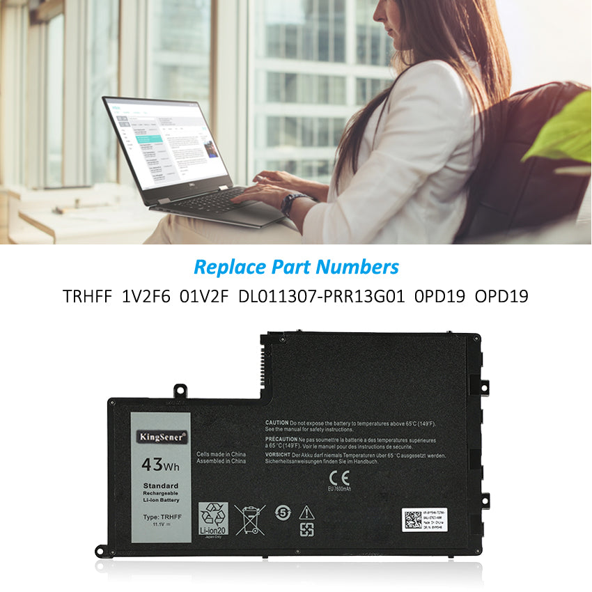 Dell Inspiron 15-5545 15-5547 15-5548 15-5557용 노트북 배터리 (43Wh, 11.1V)
