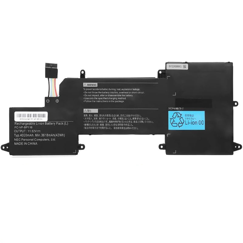 VP-BP116-3618mAh