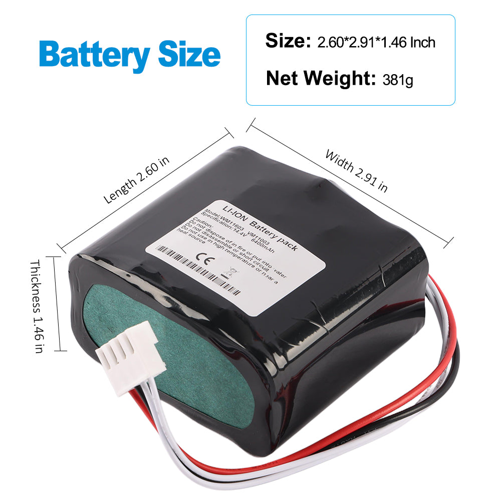 Weinmann-WM11603-14.4V-92.16Wh-Medical-Battery