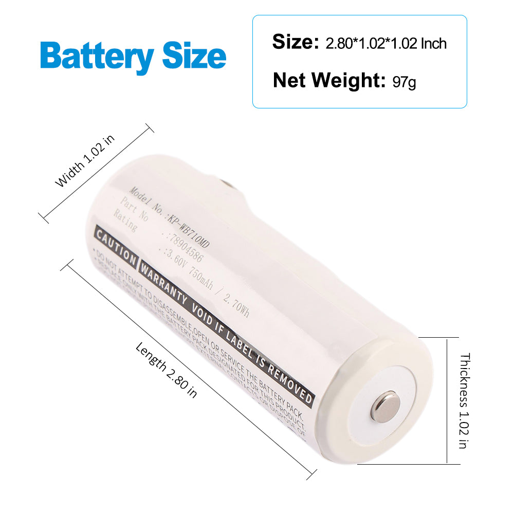 Welch-Allyn-78904586-3.6V-2.7Wh-Medical-Battery