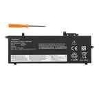 L17L6P71 laptop battery for Lenovo ThinkPad X280, 11.4V 48Wh, with orange screwdriver and black matte plastic casing.