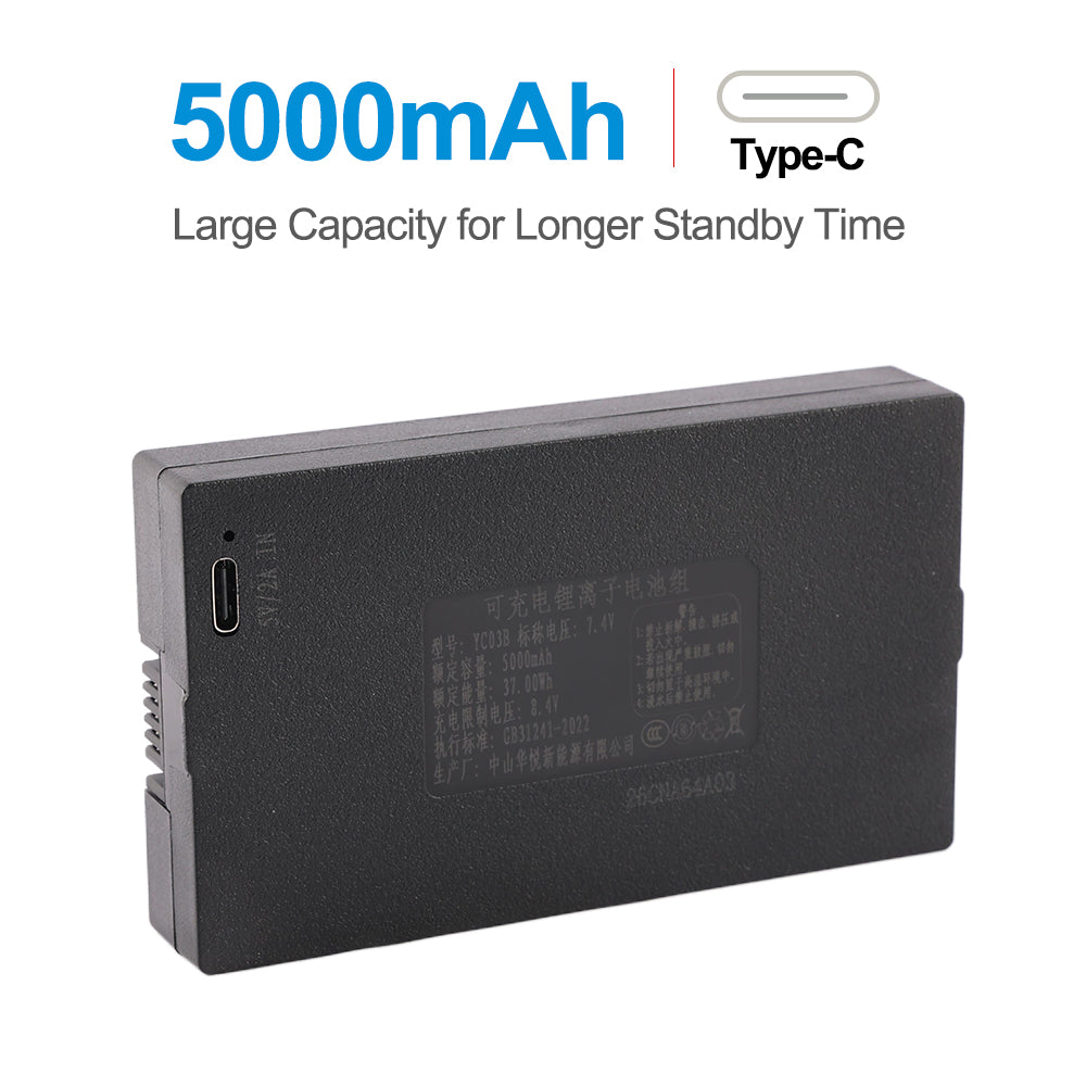 YC03B-7.4V-37Wh-Smart-Door-Lock-Battery