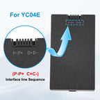 YC04E 4200mAh Replacement Battery For Smart Door Lock - Battery Interface