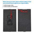 YC04E 4200mAh Replacement Battery For Smart Door Lock - Please note before placing an order
