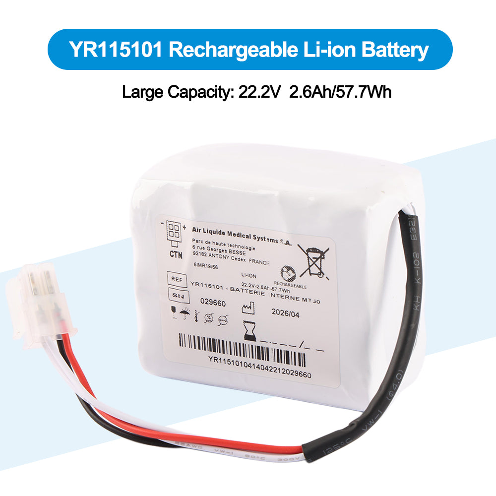 YR115101-22.2V-57.7Wh-medical-battery