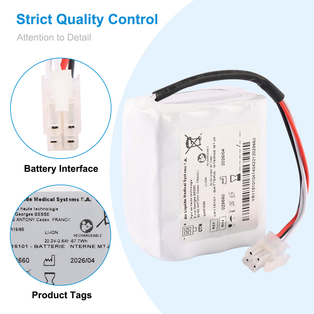 YR115101-22.2V-57.7Wh-medical-battery