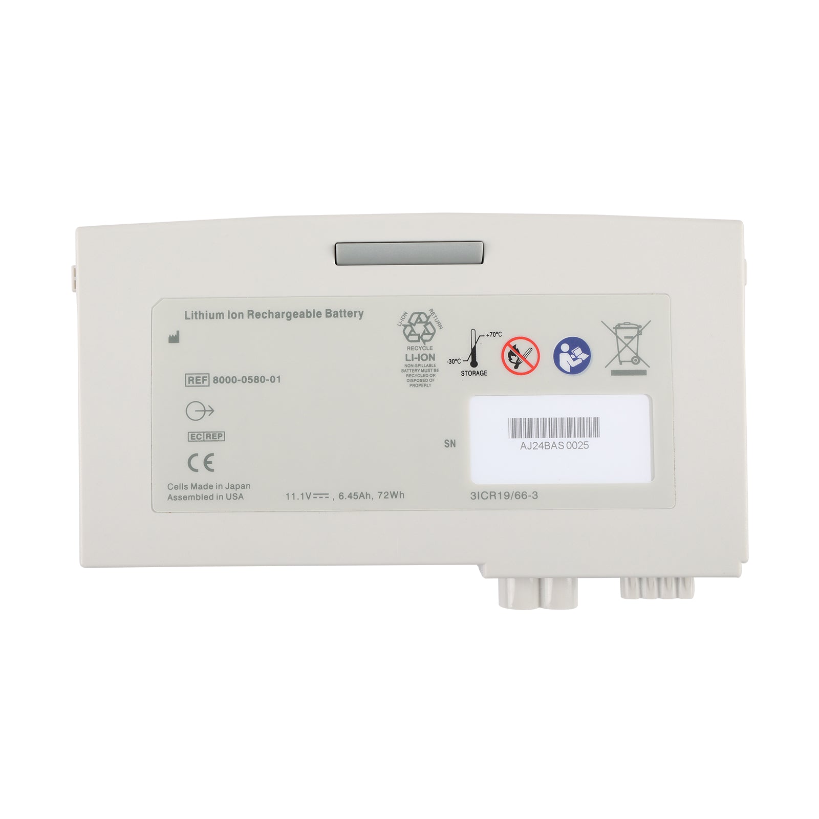 ZOLL-8000-0580-01-11.1V-72Wh-Battery