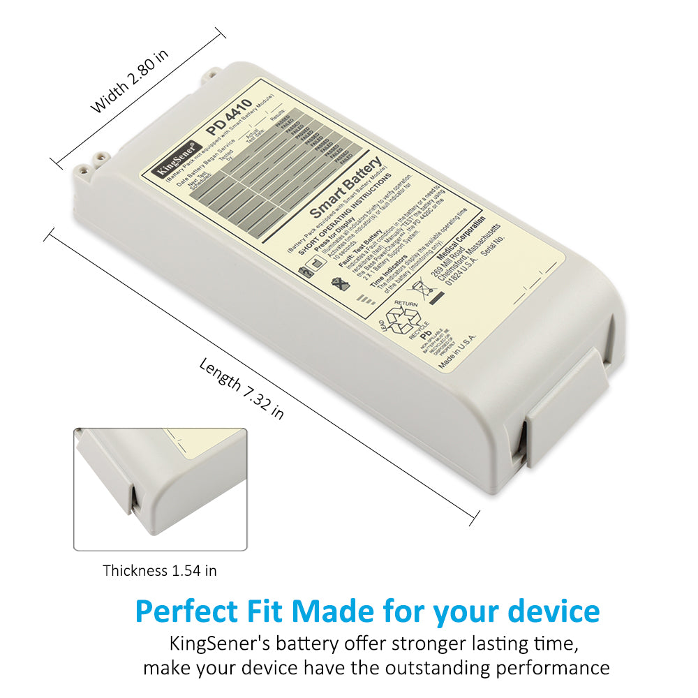 ZOLL-PD4410-2500mAh-Medical-Battery