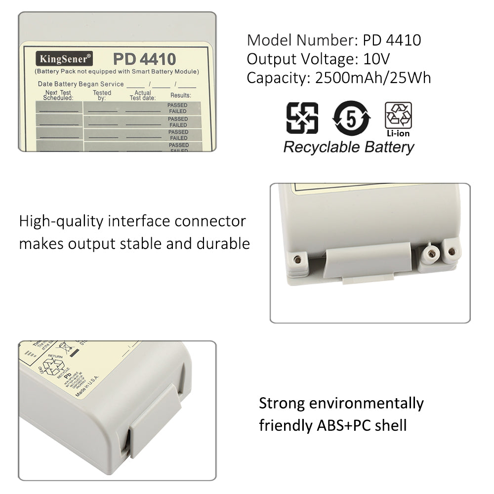 ZOLL-PD4410-2500mAh-Medical-Battery