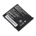 AMME3735 battery back view showing 7.6V 3300mAh/25.08Wh capacity specifications on white background