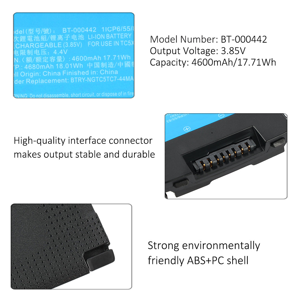 Zebra-BT-000442-3.85V-4500mAh-Barcode-Scanner-Battery