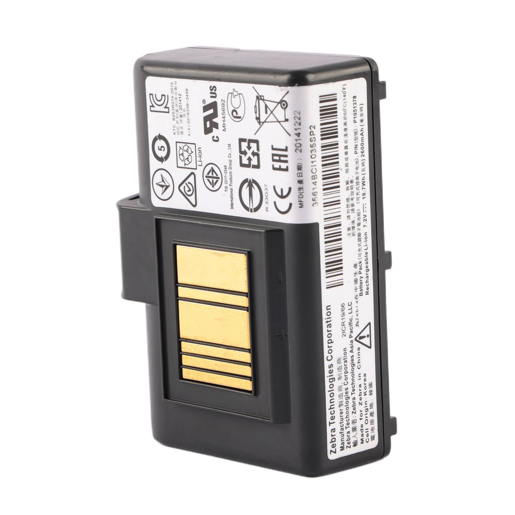 P1051378 Replacement For Zebra Printer QLn220 QLn320 QLn220hc QLn320hc ZQ510 7.2V 18.7Wh