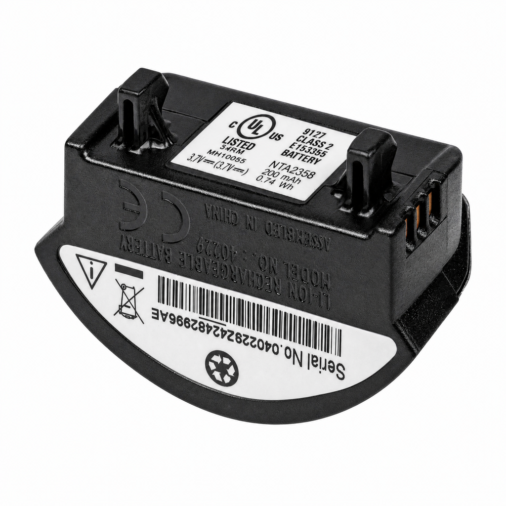 BOSE QC3 battery angled product view