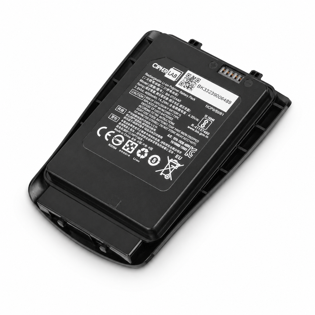 CipherLab BA-0124A0/BA-0126A0 3.6V 4000mAh Li-ion battery for RK25/RK26 detail