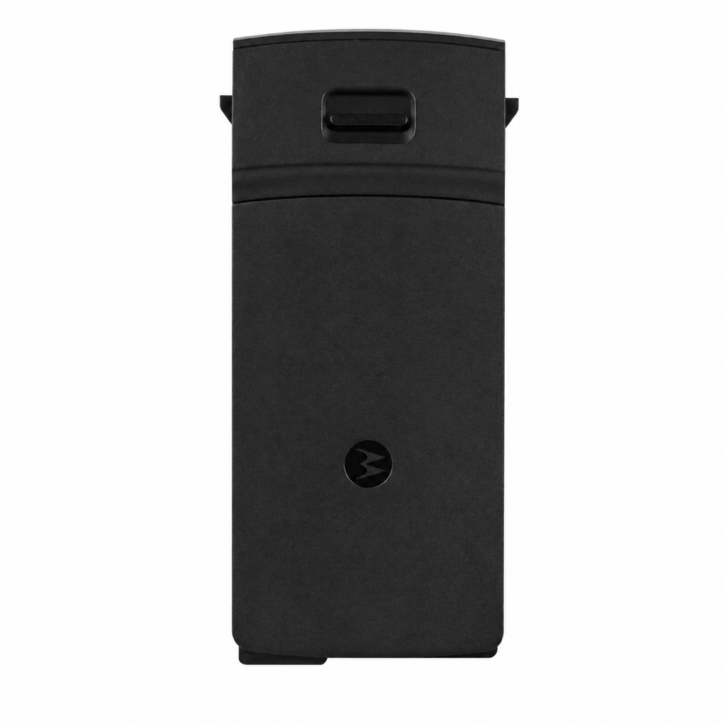 Motorola ET1 battery rear view with Motorola logo and latch