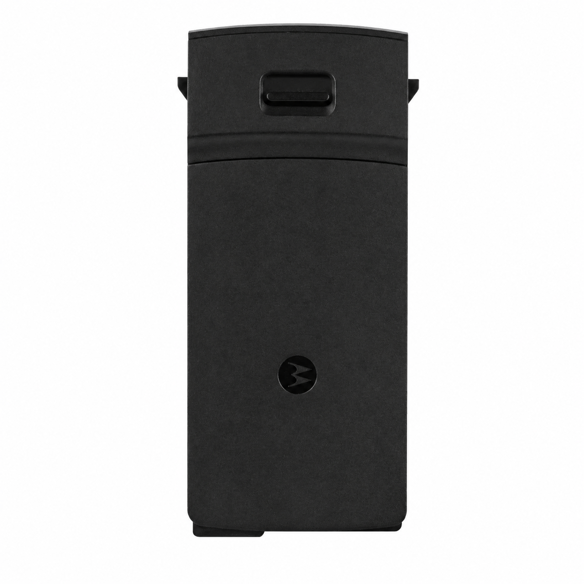 Motorola ET1 battery rear view with Motorola logo and latch
