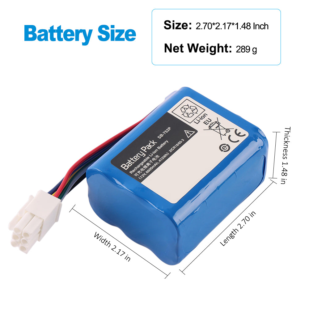 nihon-kohden-SB-752P-7.2V-47.5Wh-medical-battery