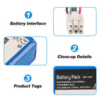 nihon-kohden-SB-752P-7.2V-47.5Wh-medical-battery