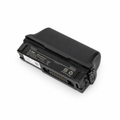Zebra BT-000490E 4600mAh scanner battery on a pure white background, showing its black housing, contacts, connectors, and printed labels.
