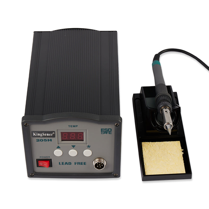 150W 220V Wired Electric Adjustable High Power High Power Constant Temperature Desoldering Soldering Iron Kit | KingSener