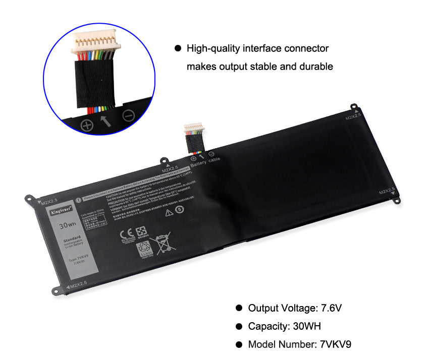 Dell-Latitude-7VKV9-laptop-battery-30WH