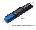 A32-1015 Laptop Battery for ASUS Eee PC 1015, 11.25V 63Wh, regulatory symbols and temperature specs.