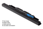 A32N1331 Laptop Battery for ASUS E451, 10.8V 56Wh, side profile showing structural mounting tabs.