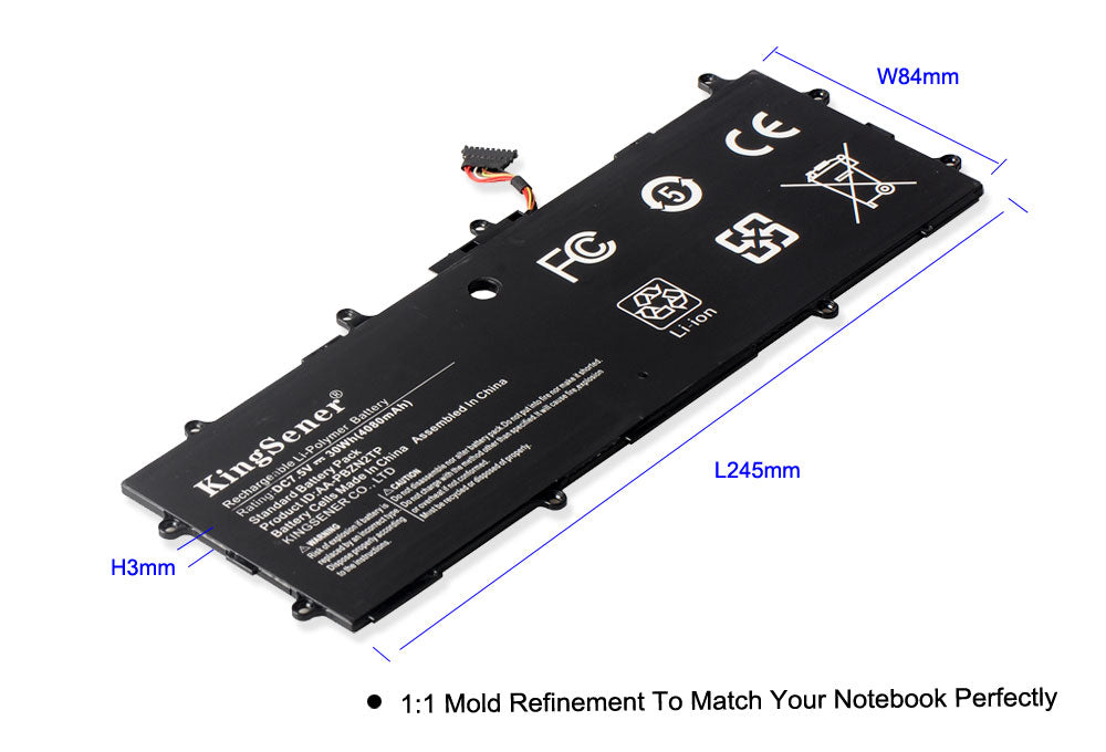 AA-PBZN2TP Tablet Battery for Samsung Chromebook XE500T1C 905S 915S 905s3g XE303 XE303C12 NP905S3G 7.5V 4080mAh | KingSener