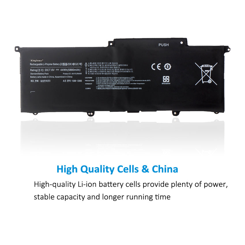 AA-PLXN4AR AA-PBXN4AR Battery for Samsung Series 9 900X3C 900X3D 900X3E — 7.6V 44Wh