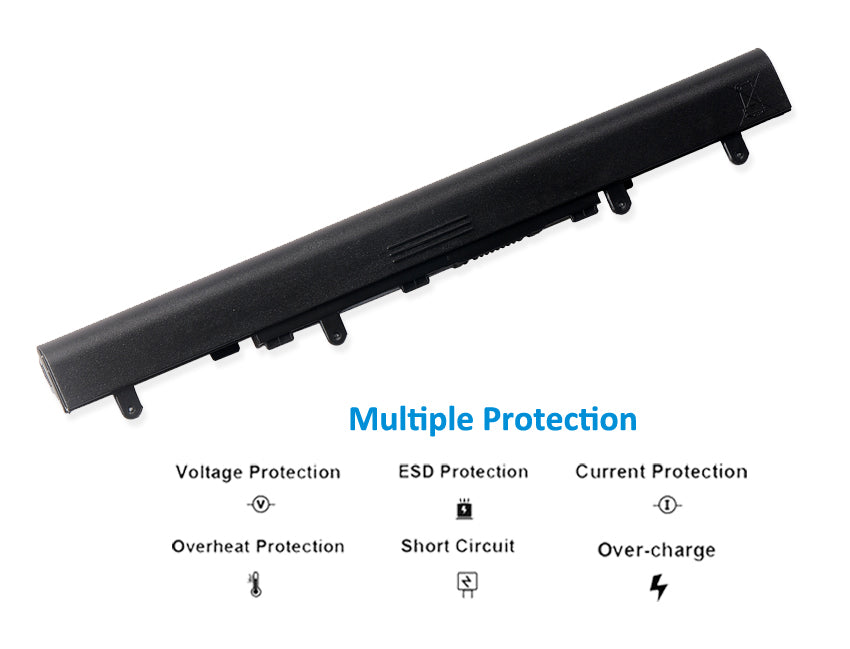 Batería KingSener AL12A32 para portátil Acer Aspire V5, V5-471G, V5-571G, V5-431G, V5-531G, V5-551G, E1-532, P255-MG, AL12A72, 4ICR17/65