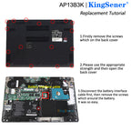 KingSener AP13B3K Laptop Akku für Acer Aspire V5 R7 V7 V5-572G V5-573G V5-472G V5-473G V5-552G M5-583P V5-572P R7-571 AP13B8K