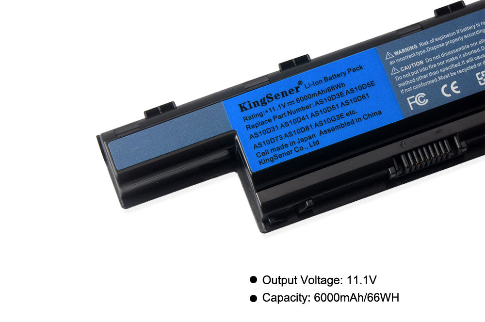 Acer Aspire 4741 5741 5750 TravelMate Series Battery AS10D31 5200mAh