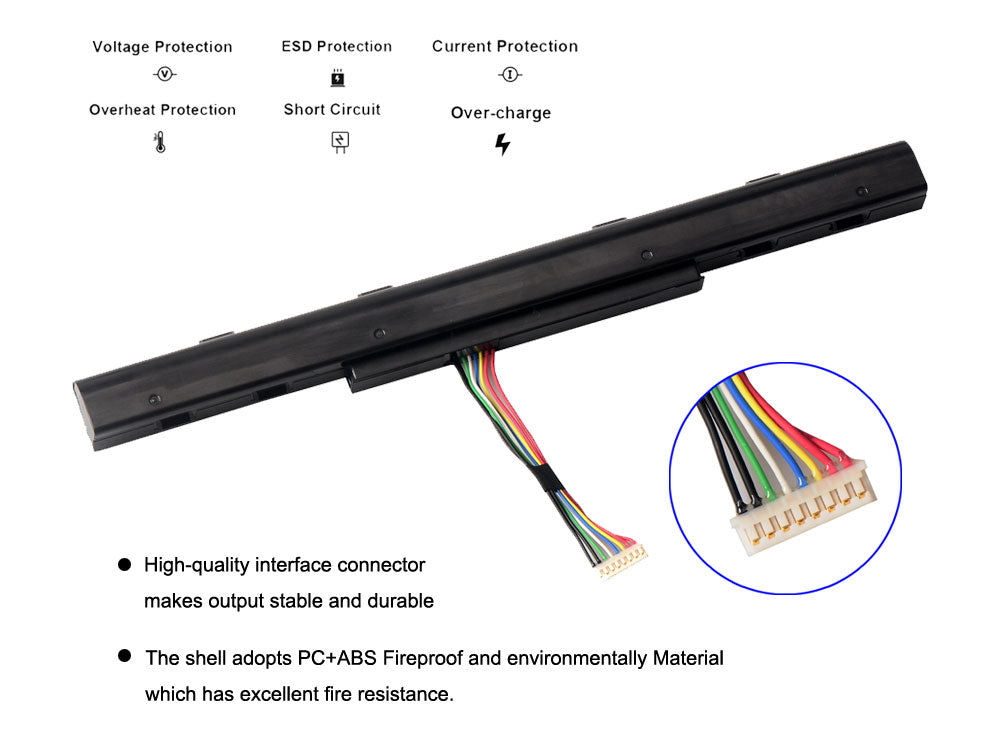Kingsener-AS16A5K-laptop battery-2800mAh
