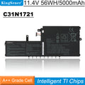   ASUS-56WH-5000mAh-C31N1721-Laptop-Battery