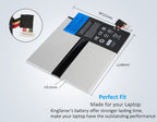 C21N1334 Laptop Battery for ASUS Transformer Book T200TA, 7.6V 38Wh, reflective view showing slim rectangular design.