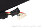 B31N1342 Replacement Laptop Battery for ASUS Chromebook C200M, 11.4V 48WH, side angle showing the thin profile and mounting tabs.