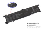 B31N1424 Laptop Battery for ASUS K401L, 11.4V 48Wh, technical label with safety certifications.