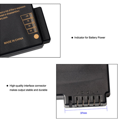 KingSener BP-LP2900/33-01PI 筆記型電池適用於 Getac X500 V100 V1010 V200 M230 338911120104 BP-LC2600/33-01S1