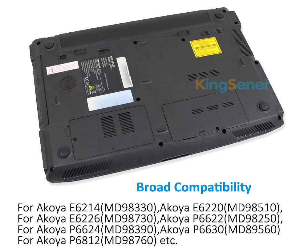 Bateria para laptop KingSener BTP-DFBM para Medion Akoya P6622 MD98250 P6812 MD98760 P6630 MD89560 BTP-DEBM BTP-DBBM 14,4 V 4300 mAh