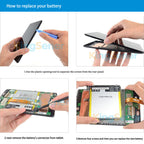 C11P1303 Battery for ASUS Google Nexus 7 II 2013, 3.8V 15Wh, detailed regulatory and Li-ion recycling icons.