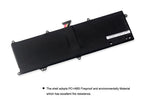 C21-X202 Replacement Laptop Battery for ASUS VivoBook X202E S200E, 7.4V 38WH, top view showing blue and black info labels.